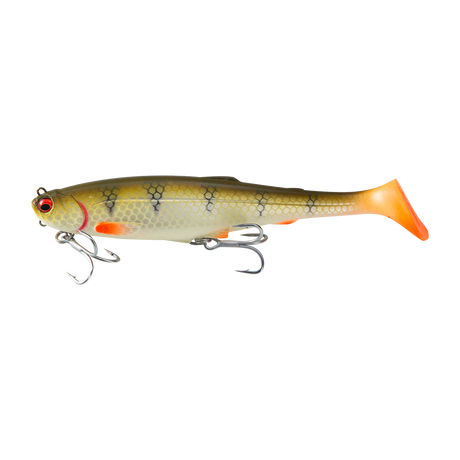 Irukandji Nimbus 200mm Soft Plastic Swimbait Lure Hot Wings