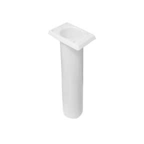 Oceansouth Rectangular Face 90 Degree Flush Mount Fishing Rod Holder White