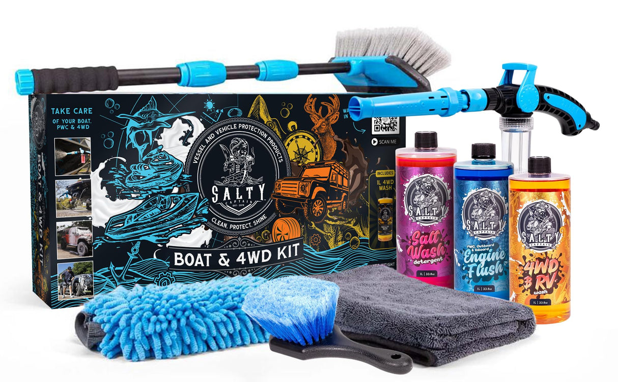 Salty Captain Boat and 4WD Pack