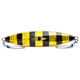 Mustad Staggerbod 180g Metal Jig Lure Bumblebee