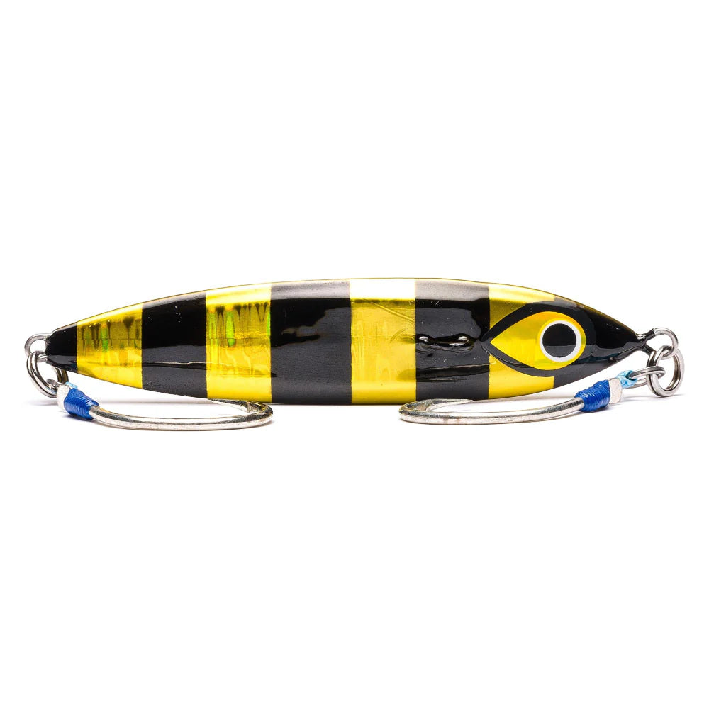 Mustad Wingman 80g Metal Jig Lure Bumblebee