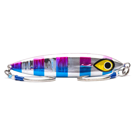 Mustad Wingman 150g Metal Jig Lure Silver Pink Blue