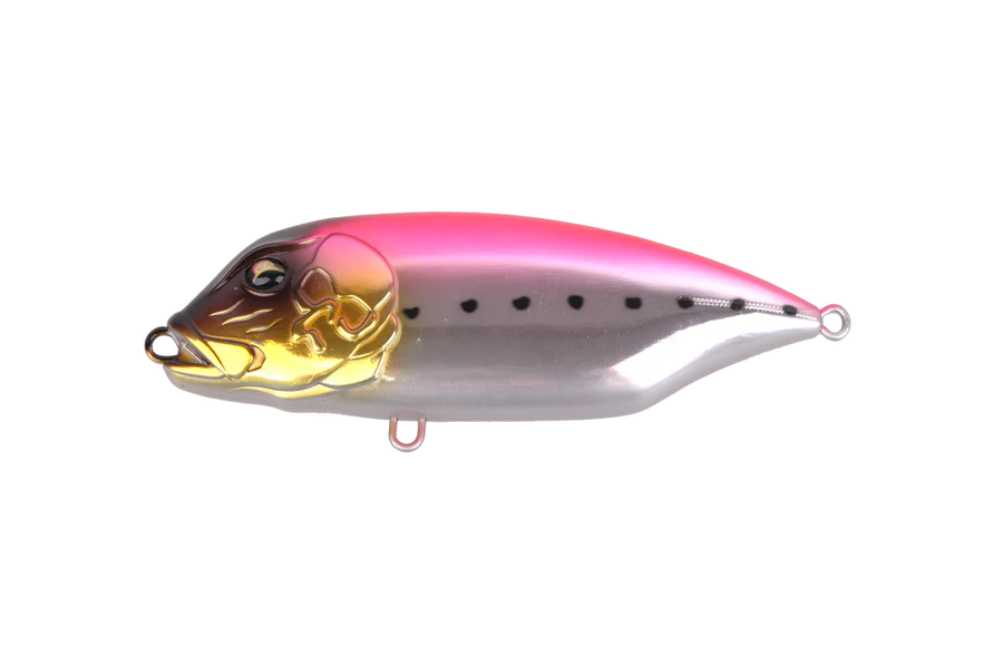 Toughfia GT Swimmer 150SS 150mm Sinking Stickbait Lure Pink Dotty