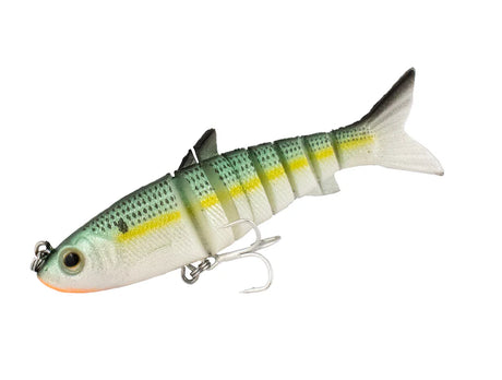 Zerek Live Mullet 4.5in Soft Plastic Swimbait Lure Flash Herring