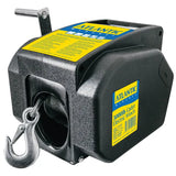 Atlantic 12v Cadet Electric Trailer Winch 3000lb 9m X 5.4mm With Snap Hook