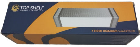 Top Shelf 4 Sided Diamond Sharpening Stone