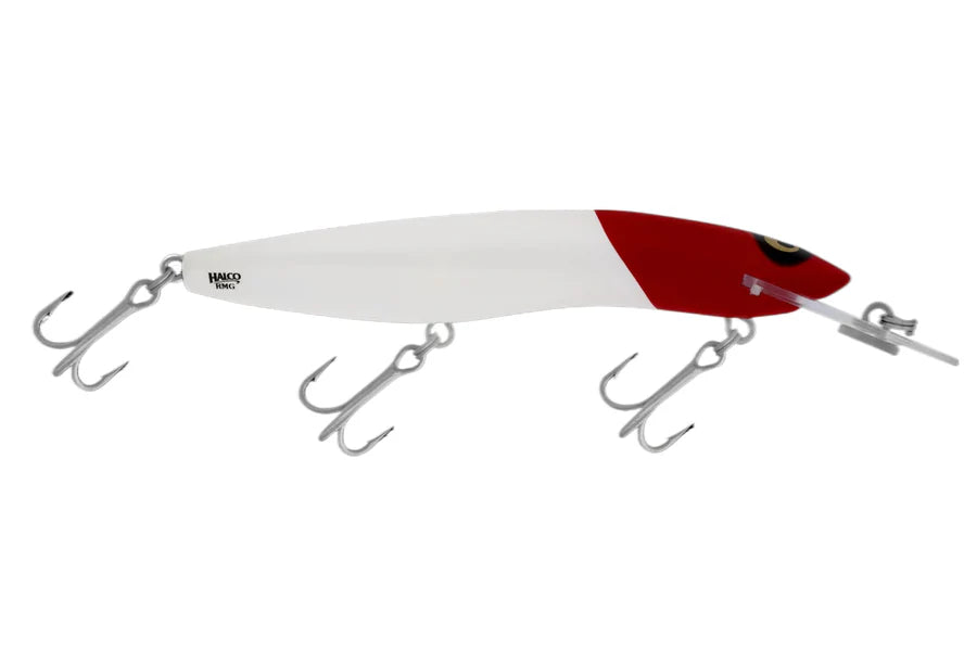 RMG Scorpion 125XDD Crazy Deep 8m+ 125mm Hard Body Lure White Redhead