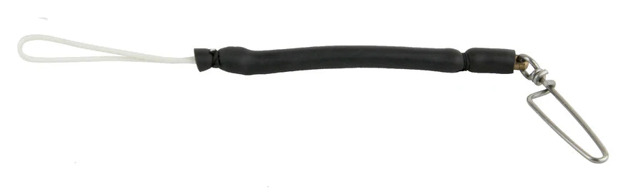 Ocean Hunter Gun Bungee With Snap Swivel Clip Black