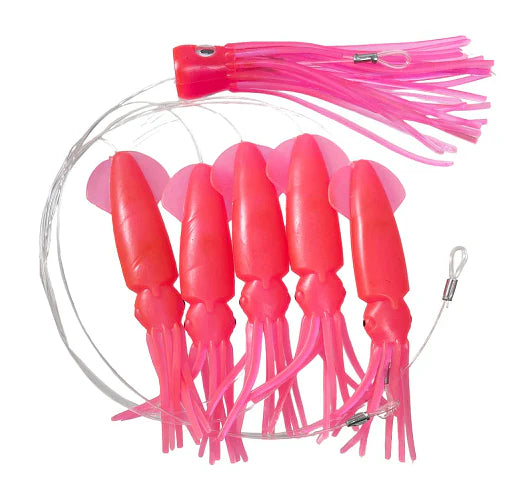 Buku Daisy Chain Teaser With Pusher 5 Squid X 9in Lumo Pink