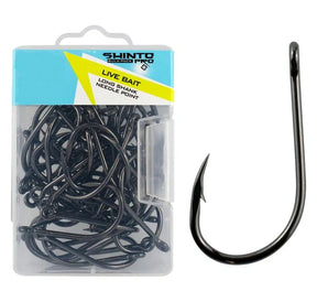 Shinto Pro Live Bait Long Shank Hooks Bulk Pack