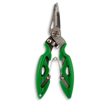 Optia Mini Series Medium Bent Split Ring Pliers Green
