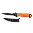 Maritec 5in Bait Knife With Sheath Orange