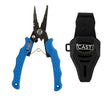 Buku Cast HD Stainless Steel Split Ring Pliers With Sheath Green