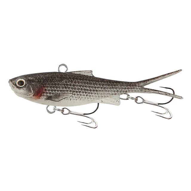 Samaki Vibelicious Fork Tail 100mm 20g Soft Vibe Lure Turbo Mullet