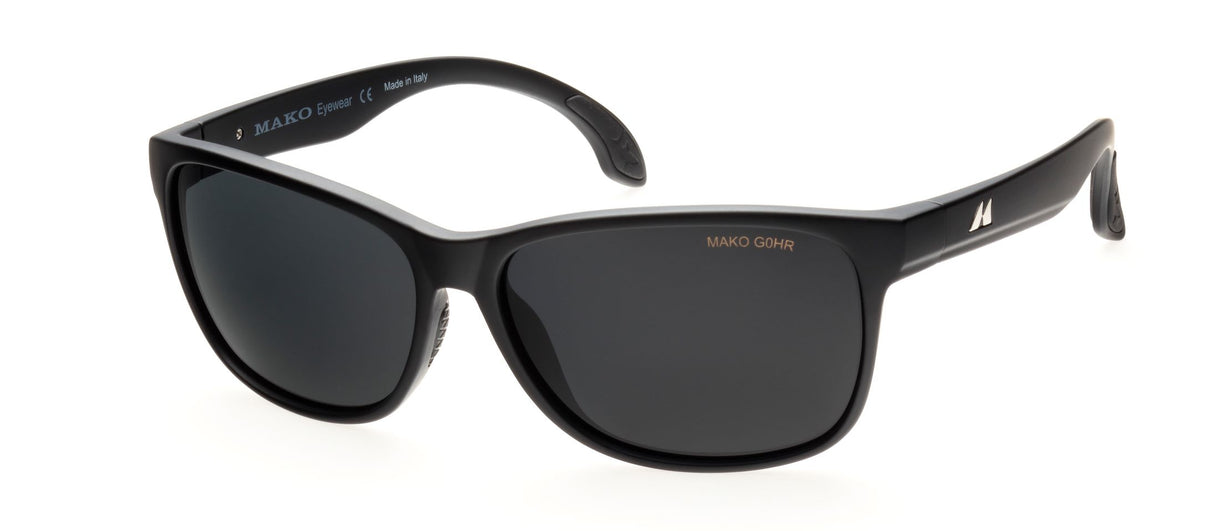 Mako Mistral 9609 Polarised Sunglasses M01G0HR Matte Black - Grey