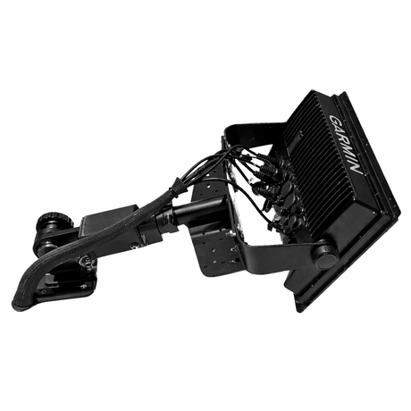 Transducer Poles Australia Fold Down Sounder Mount Large 570mm-750mm Black