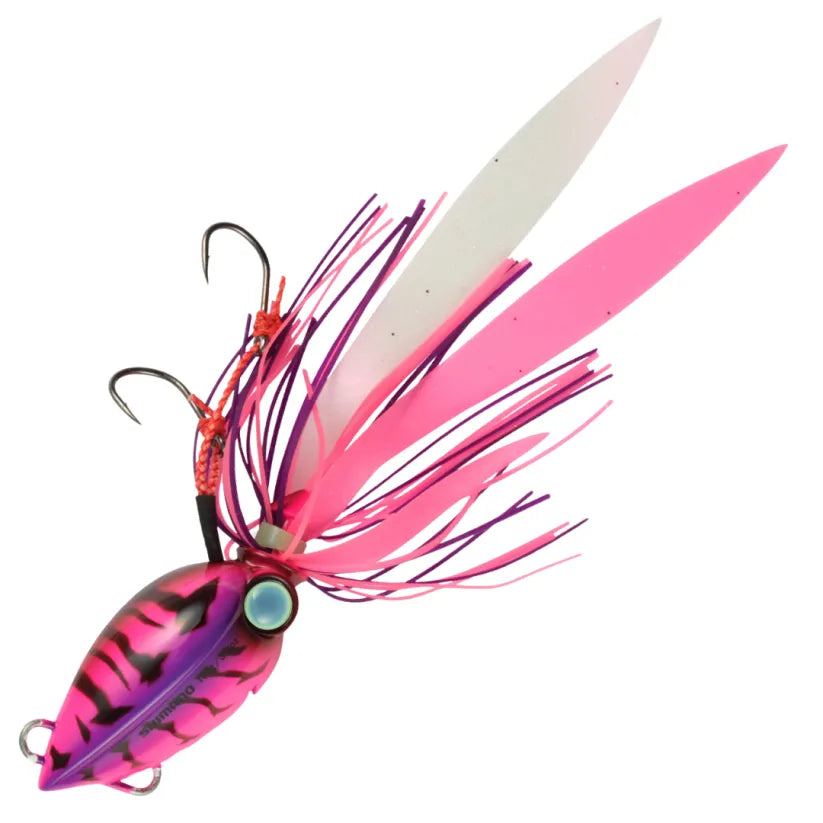 Shimano Lucanus 100g Jig Lure Pink Shrimp