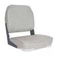Oceansouth Deluxe Folding Boat Seat Grey