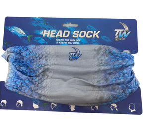 Tackle World Fish Scale Head Sock