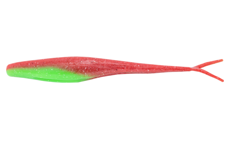 Berkley Gulp Jerk Shad 7in Soft Plastic Lure Nuclear Chicken