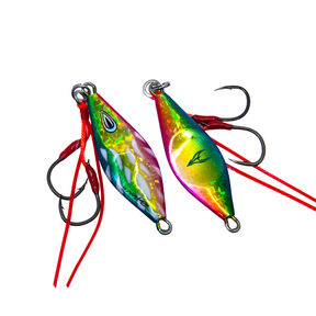 Oceans Legacy Roven 6g Metal Jig Lure Aqua Rainbow