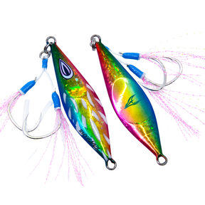Oceans Legacy Roven 15g Metal Jig Lure Aqua Rainbow