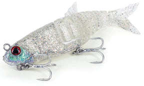 Molix Swim Shad 115mm Soft Plastic Swimbait Lure Aussie Clear Flash