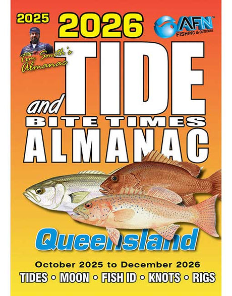 AFN 2026 Queensland Tide And Bite Times Almanac