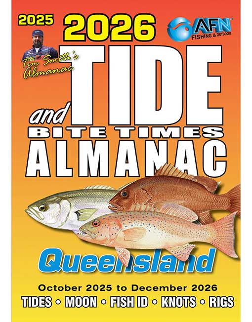 AFN 2026 Queensland Tide And Bite Times Almanac