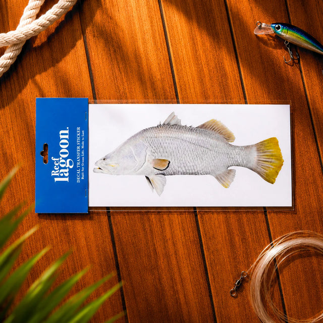 Reef Lagoon Decal Sticker A5 Barramundi