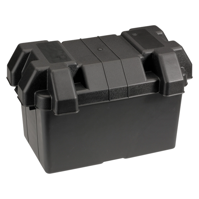 Plastic Battery Box Small 265mm X 175mm X 200mm