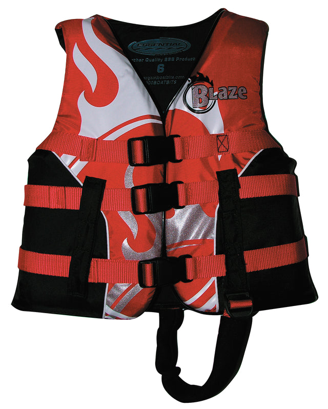 Essential Blaze Level 50 Junior Ski Vest Lifejacket