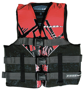 Essential Blaze Level 50 Adult Ski Vest Lifejacket