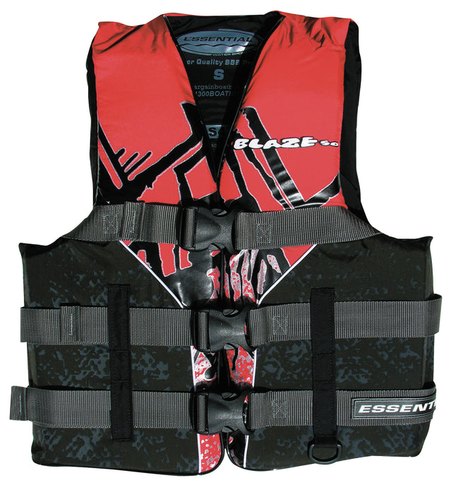 Essential Blaze Level 50 Adult Ski Vest Lifejacket