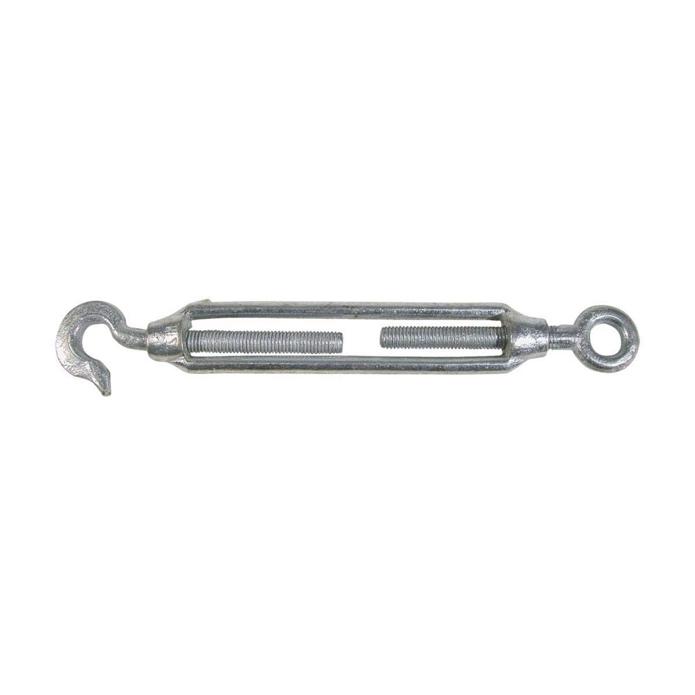 BLA Galvanised Hook And Eye Open Turnbuckle 6mm