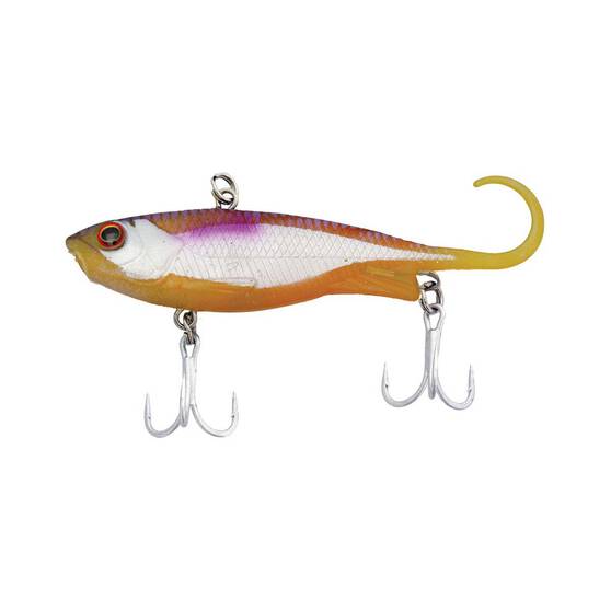 Zerek Fish Trap 95mm 23g Soft Vibe Lure Orange Biscuit