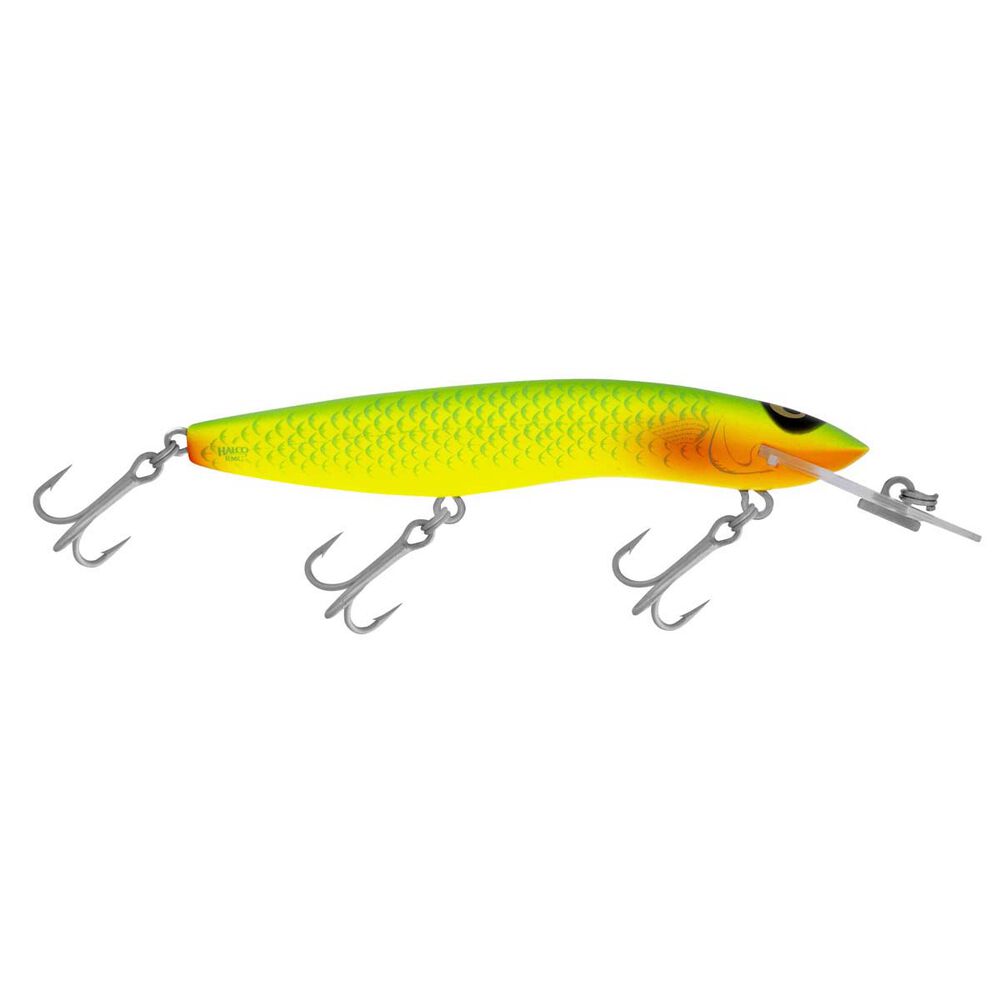 RMG Scorpion 125XDD Crazy Deep 8m+ 125mm Hard Body Lure Green Fluoro