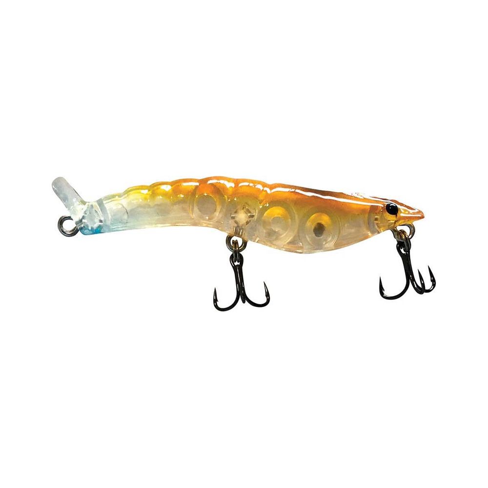 MMD Splash Prawn 70mm Floating Stickbait Lure Sunburnt Jelly