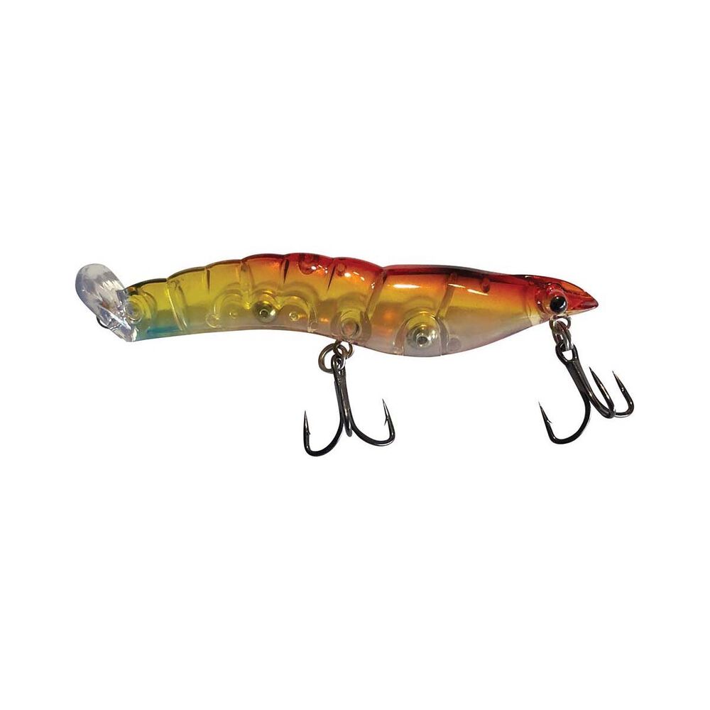MMD Splash Prawn 80mm Floating Stickbait Lure Sunburnt Jelly