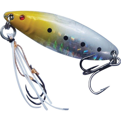 Hot Bite Gang Banger G2 Metal Spoon Lure Holo Maggot
