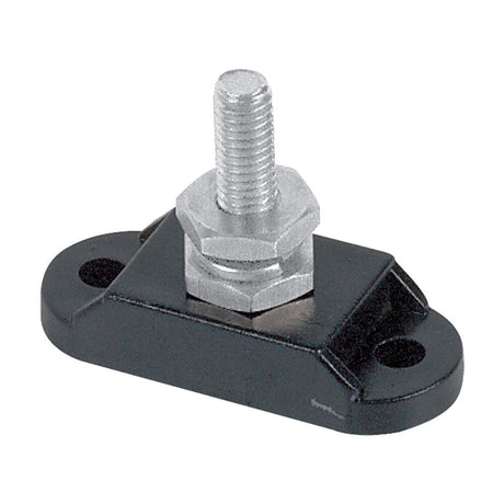 BLA Insulated Single Power Stud 6mm Black