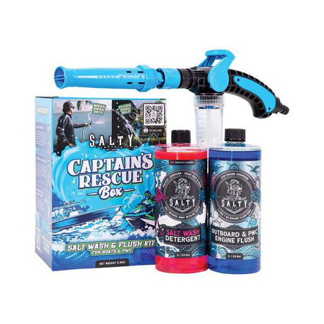 Salty Captain Rescue Kit With Bucket Wash and Flush