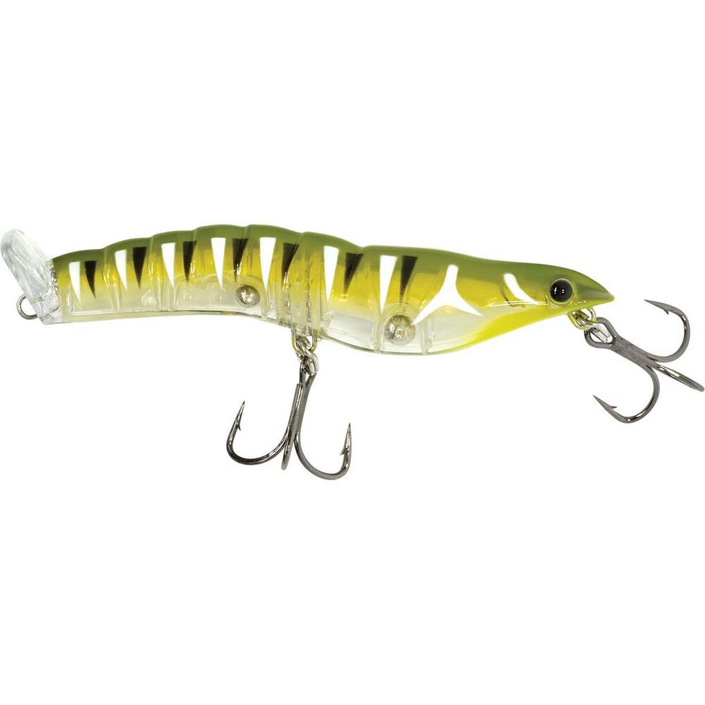 MMD Splash Prawn 120mm Floating Stickbait Lure Lime Tiger