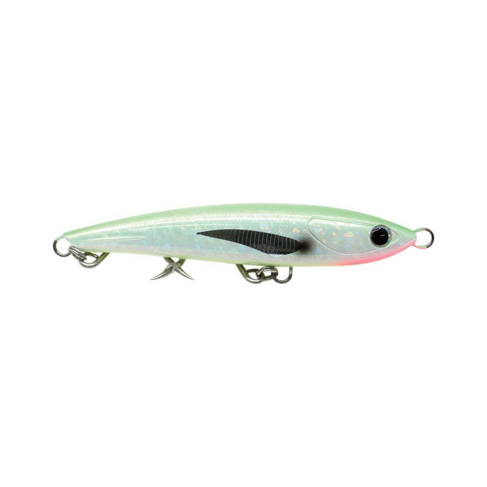 Oceans Legacy Keeling 123mm Sinking Stickbait Lure White Lumo Bait