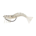 Samaki Live Shrimp 89mm Pre-Rigged Soft Plastic Lure Ghost Prawn Uv