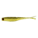 Daiwa Bait Junkie Flick 2.95in Soft Plastic Lure Lemon Grass Uv