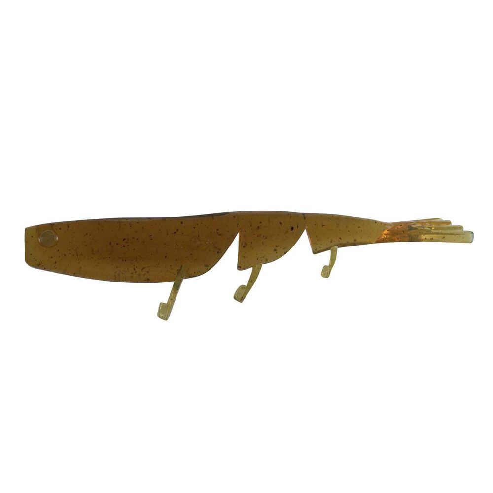 Daiwa Bait Junkie Prawn 3in Soft Plastic Lure Motor Oil Uv