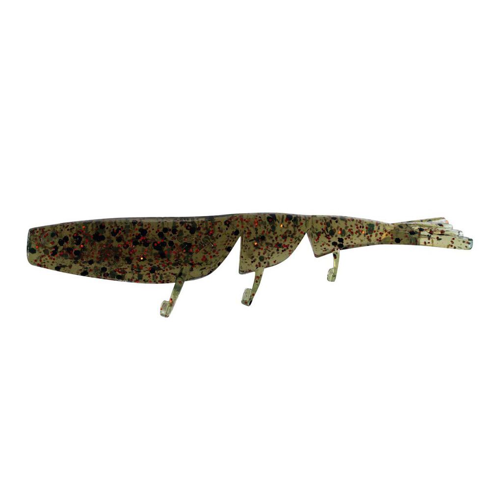 Daiwa Bait Junkie Prawn 3in Soft Plastic Lure Watermelon Red
