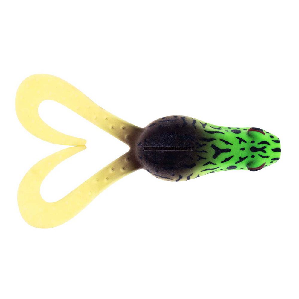 Daiwa Bait Junkie Kikker Curly Big 4.25in Soft Plastic Lure Mou