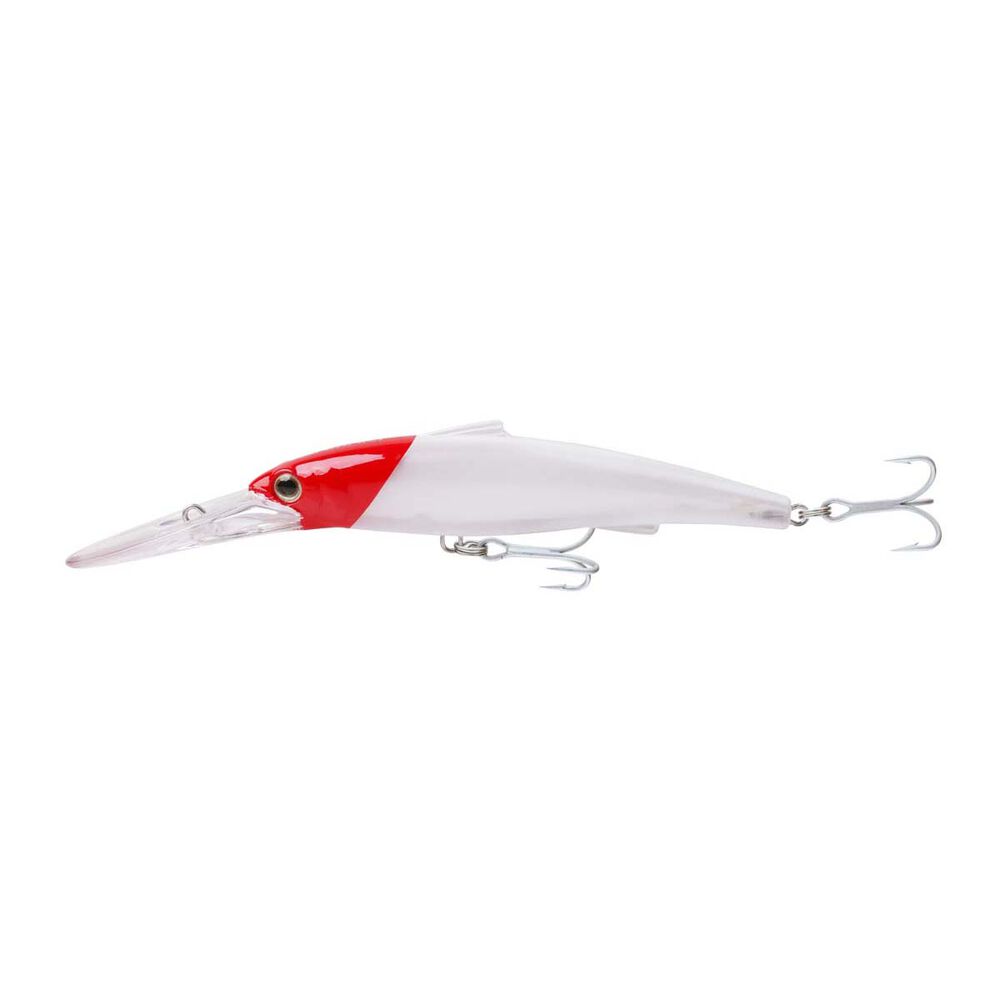 Samaki Pacemaker 120DD 120mm Hard Body Lure White Red Head